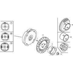 Flywheel Assembly for GX160H1