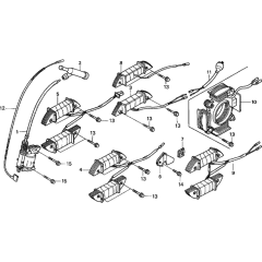 Ignition Coil for Honda GX160K1