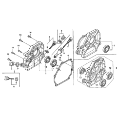 Crankcase Cover for Honda GX160K1
