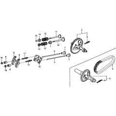 Camshaft Assembly for GX160K1