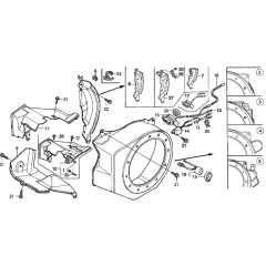Fan Cover Assembly for Honda GX160K1