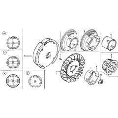 Flywheel Assembly for GX160K1