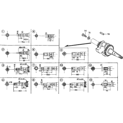 Crankshaft Assembly for GX160K1