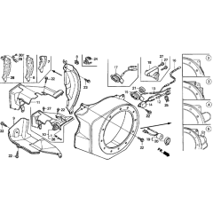 Fan Cover for Honda GX160K1