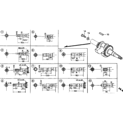 Crankshaft Assembly for GX160K1