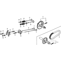 Camshaft Assembly for GX160K1