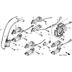 Ignition Coil for Honda GX160K1