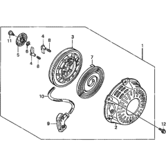 Recoil Starter for Honda GX160T1
