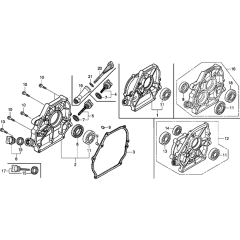Crankcase Cover for Honda GX160T1