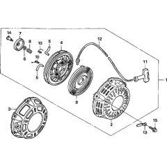 Recoil Starter for Honda GX160U1