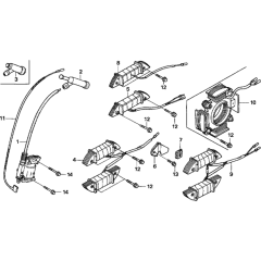 Ignition Coil for Honda GX160U1