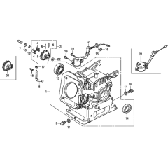 Cylinder Barrel for Honda GX160UT1