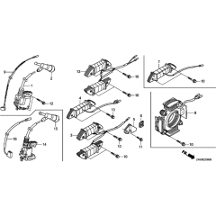 Ignition Coil for Honda GX160UT2