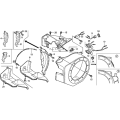 Fan Cover for Honda GX200