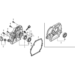 Crankcase Cover for Honda GX200H