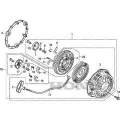 Recoil Starter for Honda GX200H
