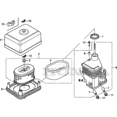 Air Cleaner for Honda GX200H