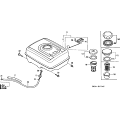 Fuel Tank Assembly for Honda