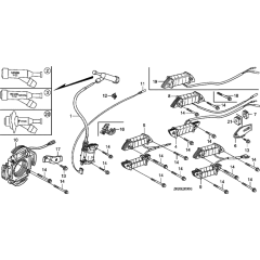 Ignition Coil for Honda GX240K1