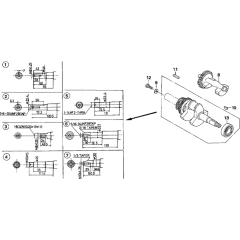 Crankshaft Assembly for GX240U1