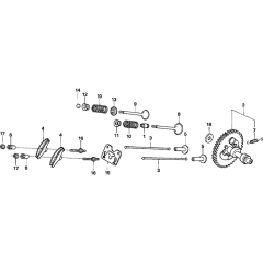 Camshaft Assembly for Honda GX240U1