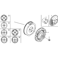 Flywheel Assembly for Honda