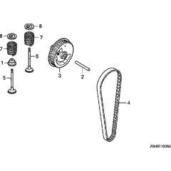 Cam Pulley Assembly for GX25