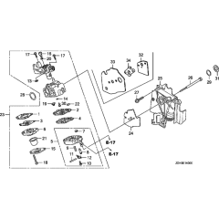 Carburettor Assembly for GX25