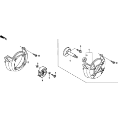 Fan Cover/Clutch Assembly