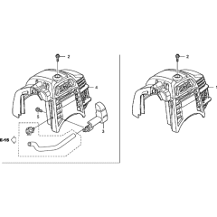 Top Cover for Honda GX25NT