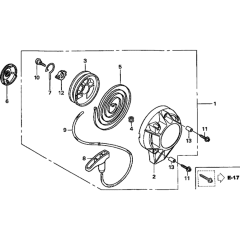 Recoil Starter for Honda GX25NT