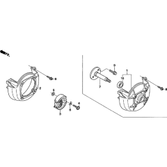 Fan Cover/Clutch Assembly