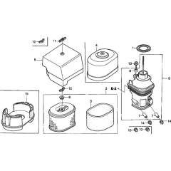 Air Cleaner for Honda GX270