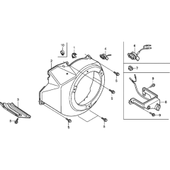 Fan Cover for Honda GX270H