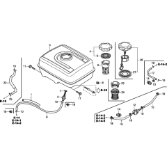 Fuel Tank Assembly for GX270T2