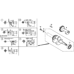 Crankshaft Assembly for GX270U