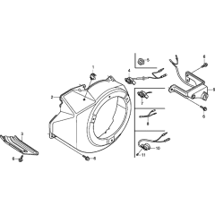 Fan Cover for Honda GX270UT