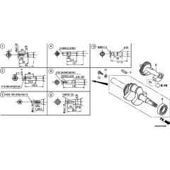Crankshaft Assembly for GX270UT2
