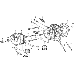 Cylinder Head Assembly for GX270UT2