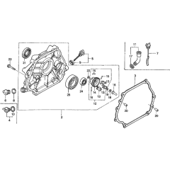 Crankcase Assembly for GX340K1
