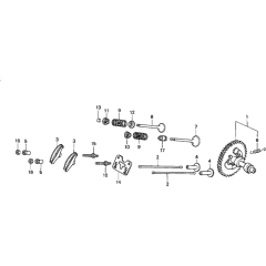 Camshaft Assembly for GX340K1