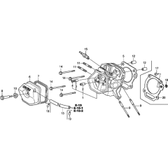 Cylinder Head Assembly for GX340T1