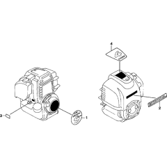 Label for Honda GX35N Engines