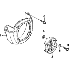 Fan Cover & Clutch Assembly
