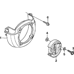 Fan Cover & Clutch Assembly