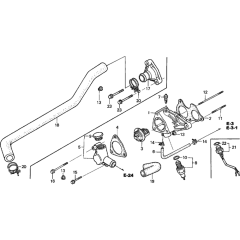 Thermostat Assembly for Honda GX360K1