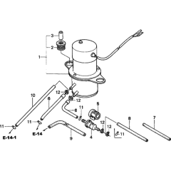 Fuel Pump Assembly for Honda GX360K1