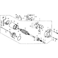 Starter Motor for Honda GX360K1