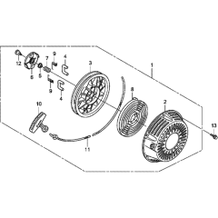 Recoil Starter for Honda GX390H1