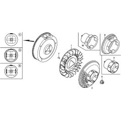 Flywheel Assembly for GX390H1